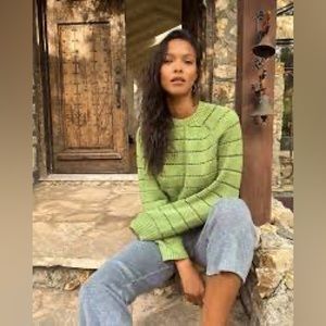 House of Harlow 1960 x Revolve Persus green sweater